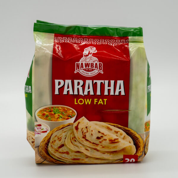 Nawab Paratha (Low Fat) 1200 GM (60 GM x 20 PCS/PACK X 6 PACK/CTN)